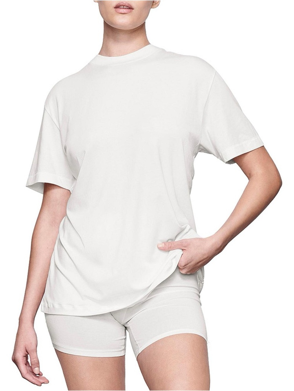 NEW SKIMS Boyfriend T-shirt Marble